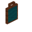 Cyan Acacia Tall Seat Back