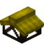 Yellow Top Flat Roof Block (Framed)