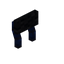 Black Cobalt Raised Seat Back