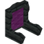 Magenta Smogstem Fancy Seat Back