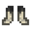 Tan Death Worm Chitin Boots