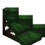 Green Longer Flat Roof (Framed)