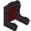 Red Northland Fancy Seat Back