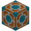 Orange Glazed Terracotta Pillar Top