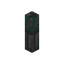 Mossy Stone Brick Post