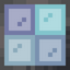 Tiled Blue Stained Glass Pane
