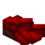 Red Longer Roof Slab (Mangrove)
