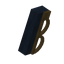 Bargeboard Halfcircle Left Upper 67 Warped