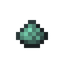 Tiny Pile of Cupric Oxide Dust