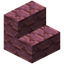 Magenta Terracotta Shingle Stairs