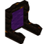 Purple Brimwood Fancy Seat Back