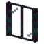 Rectangle Warped Stem Window