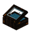 Light Blue Brimwood Display Case