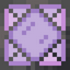 Large Diamond Purple Stained Glass Pane