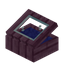 Blue Mahogany Display Case