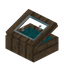 Cyan Twilight Oak Display Case