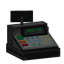 Black Cash Register