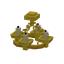 Golden Small Chandelier