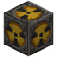 Radioactive Hazard Sign Block