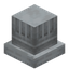 Fluted Felsic Tuff Column Plinth