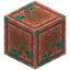 Smooth Inlayed Raw Copper Block