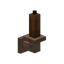 Exposed Brown Copper Wall Candle
