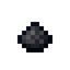 Tiny Pile of Stibnite Dust