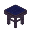 Blue Mauve Seat