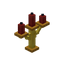 Red Golden Candelabra