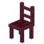 Stripped Crimson Chair