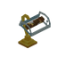 Fancy Gold Lamp