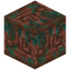 Runic Carved Raw Copper Block