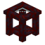 Crimson Glass Table