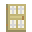 Gated Birch Door