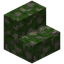 Mossy Cobbled Limestone Stairs