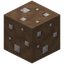 White Spotted Brown Mushroom Block