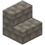 Light Gray Silt Shingle Stairs