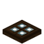 Classic Windowed Dark Oak Trapdoor