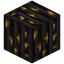 Gilded Blackstone Pillar