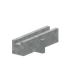 White Rain Gutter