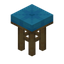 Light Blue Tall Stool