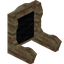 Black Mangrove Fancy Seat Back