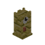 Yellow Bioshroom Fancy Clock