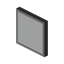 Clear Black Stained Glass Pane