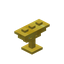 Golden Candle Holder