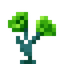 Glimmering Green Flower