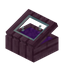 Purple Mahogany Display Case