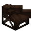 Brown Longer Flat Roof Block (Framed)