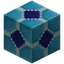 Decorated Light Blue Glazed Terracotta
