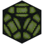 Inverted Moldavite Lamp